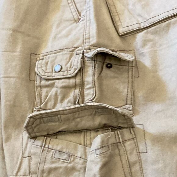 Plugg Co Tan Cargo Shorts with Relaxed Fit Men’s Size 29 New No Tag - Picture 7 of 11